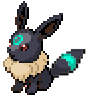 baby rocky the umbreon Blank Meme Template