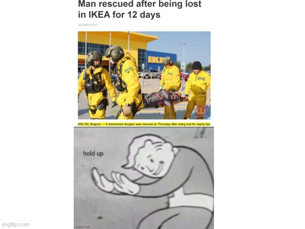 Infinite ikea irl?! I thought scp foundation was fake! | made w/ Imgflip meme maker