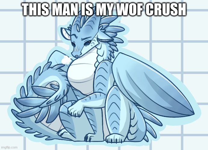 <3 | THIS MAN IS MY WOF CRUSH | image tagged in wings of fire | made w/ Imgflip meme maker