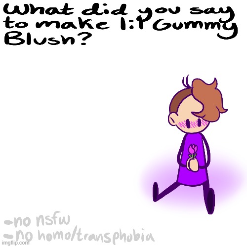 repost with some wholesome fluff! (or a silly pickup line) <3 <3 <3 | image tagged in lgbtq,drawing,art,wholesome,blush | made w/ Imgflip meme maker