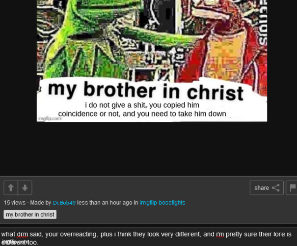 (i am site comment banned) | made w/ Imgflip meme maker