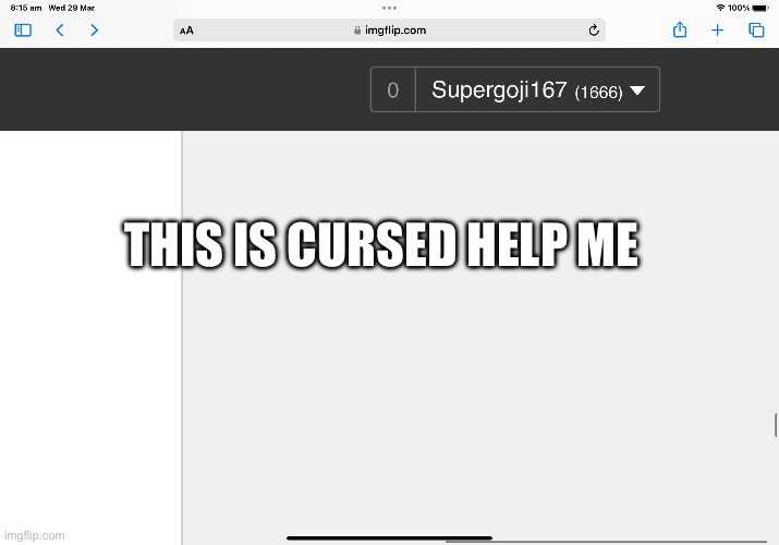 Help me please… | THIS IS CURSED HELP ME | image tagged in help | made w/ Imgflip meme maker