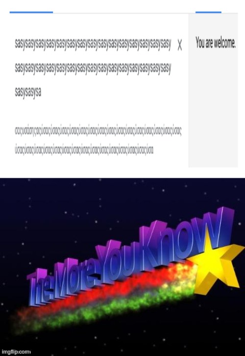 knowledge is power | image tagged in the more you know,memes,google translate | made w/ Imgflip meme maker