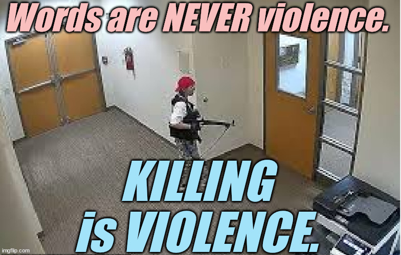 "conservative WORDS are violence" ? | Words are NEVER violence. KILLING is VIOLENCE. | image tagged in liberals,democrats,lgbtq,antifa,criminals,transgender | made w/ Imgflip meme maker