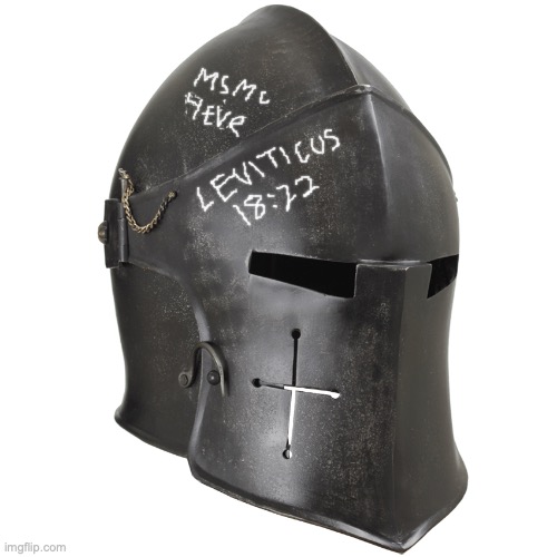 Crusader Helmet | image tagged in crusader helmet | made w/ Imgflip meme maker