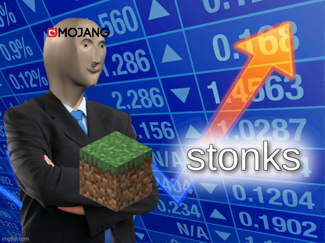 mogang | image tagged in stonks | made w/ Imgflip meme maker