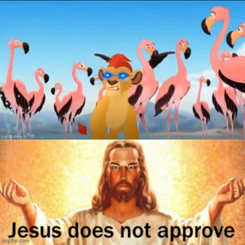 image tagged in garbage,jesus does not approve | made w/ Imgflip meme maker