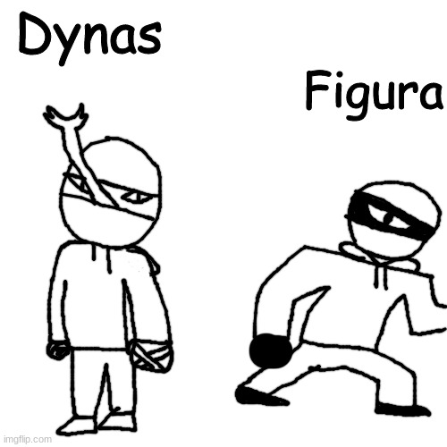 they've killed many a criminal (gn chat) | Dynas; Figura | made w/ Imgflip meme maker