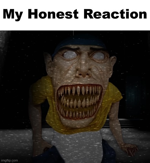 my honest reaction to that information | My Honest Reaction | image tagged in blank white template,my honest reaction,meme,scary,memes | made w/ Imgflip meme maker