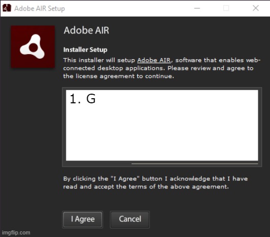 Adobe's Rules | 1. G | image tagged in adobe's rules | made w/ Imgflip meme maker