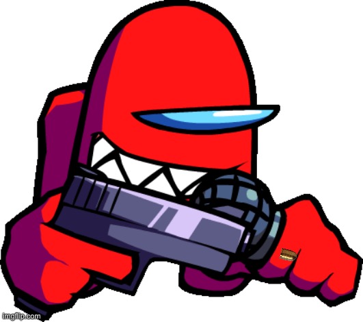 Red impostor pointing a gun | image tagged in red impostor pointing a gun | made w/ Imgflip meme maker
