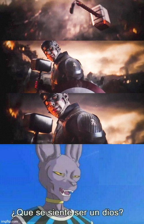 image tagged in que se siente ser un dios | made w/ Imgflip meme maker