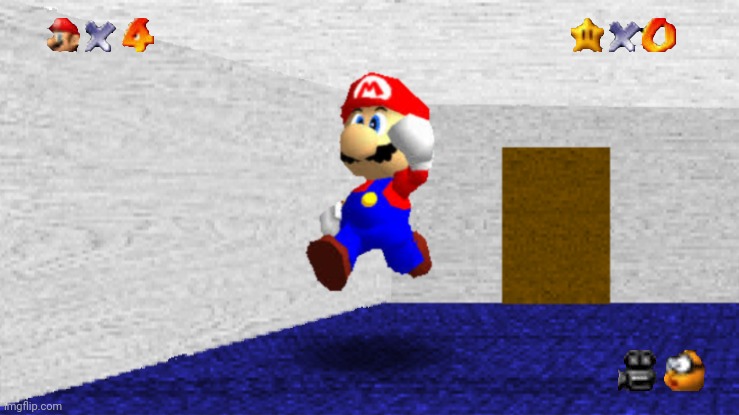 shit, must've taken a wrong turn at bob-ombs battlefield (this is Rooms btw) | made w/ Imgflip meme maker