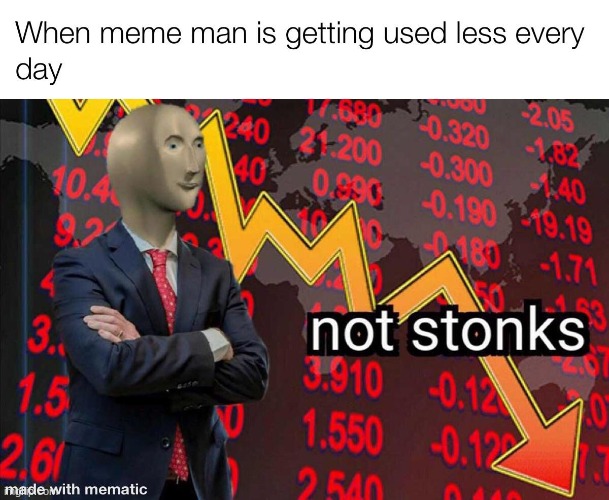 Not Stonk - Imgflip