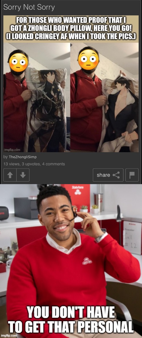 image tagged in you don't have to get that personal | made w/ Imgflip meme maker