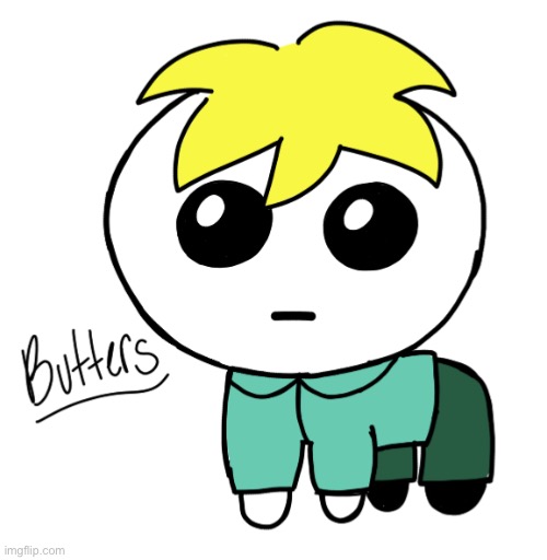 image tagged in drawing,butters stotch,south park,yippee | made w/ Imgflip meme maker