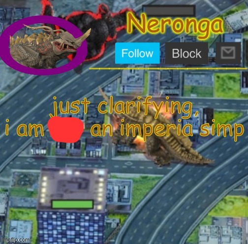 HES AN IMPERIA SIMP!!!!!!!!!!!!!!!!!!!!!!!!!!!!!!! | made w/ Imgflip meme maker