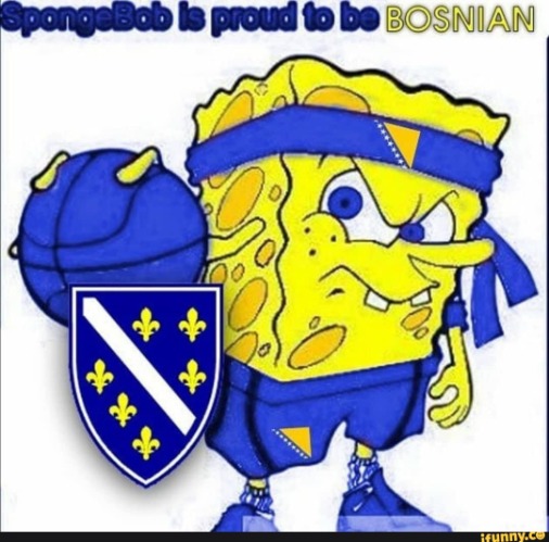 Slavic SpongeBob | image tagged in slavic spongebob,slavic,bosnia,bosnian,spongebob | made w/ Imgflip meme maker