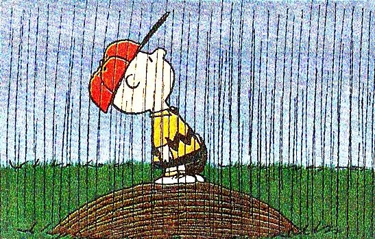 High Quality Charlie Brown Rain Blank Meme Template