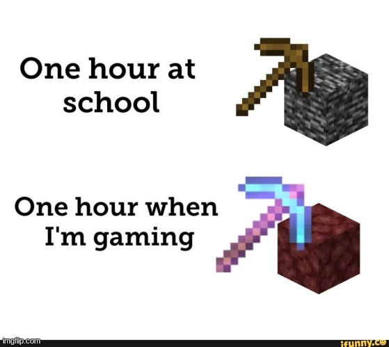 Minecraft meme | image tagged in minecraft school meme | made w/ Imgflip meme maker