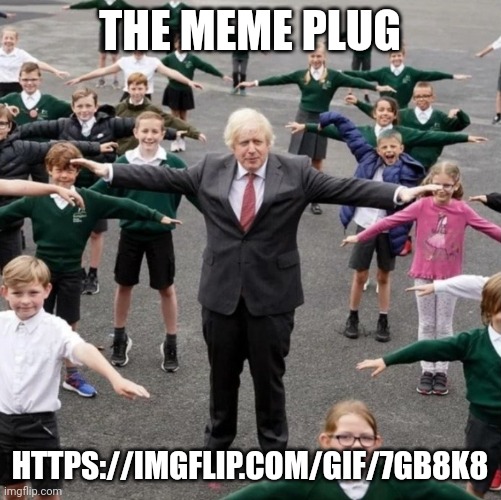 BoJo T-Posing with School Kids | THE MEME PLUG; HTTPS://IMGFLIP.COM/GIF/7GB8K8 | image tagged in bojo t-posing with school kids | made w/ Imgflip meme maker