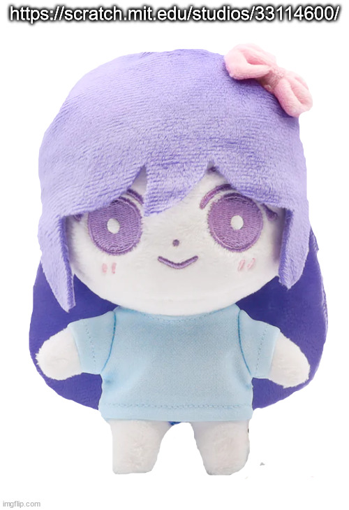 aubrey plush | https://scratch.mit.edu/studios/33114600/ | image tagged in aubrey plush | made w/ Imgflip meme maker