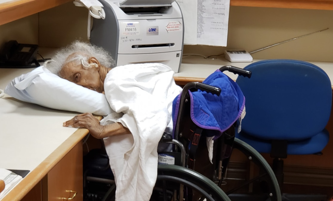 Old elderly person wheelchair dementia JPP Legion Blank Meme Template