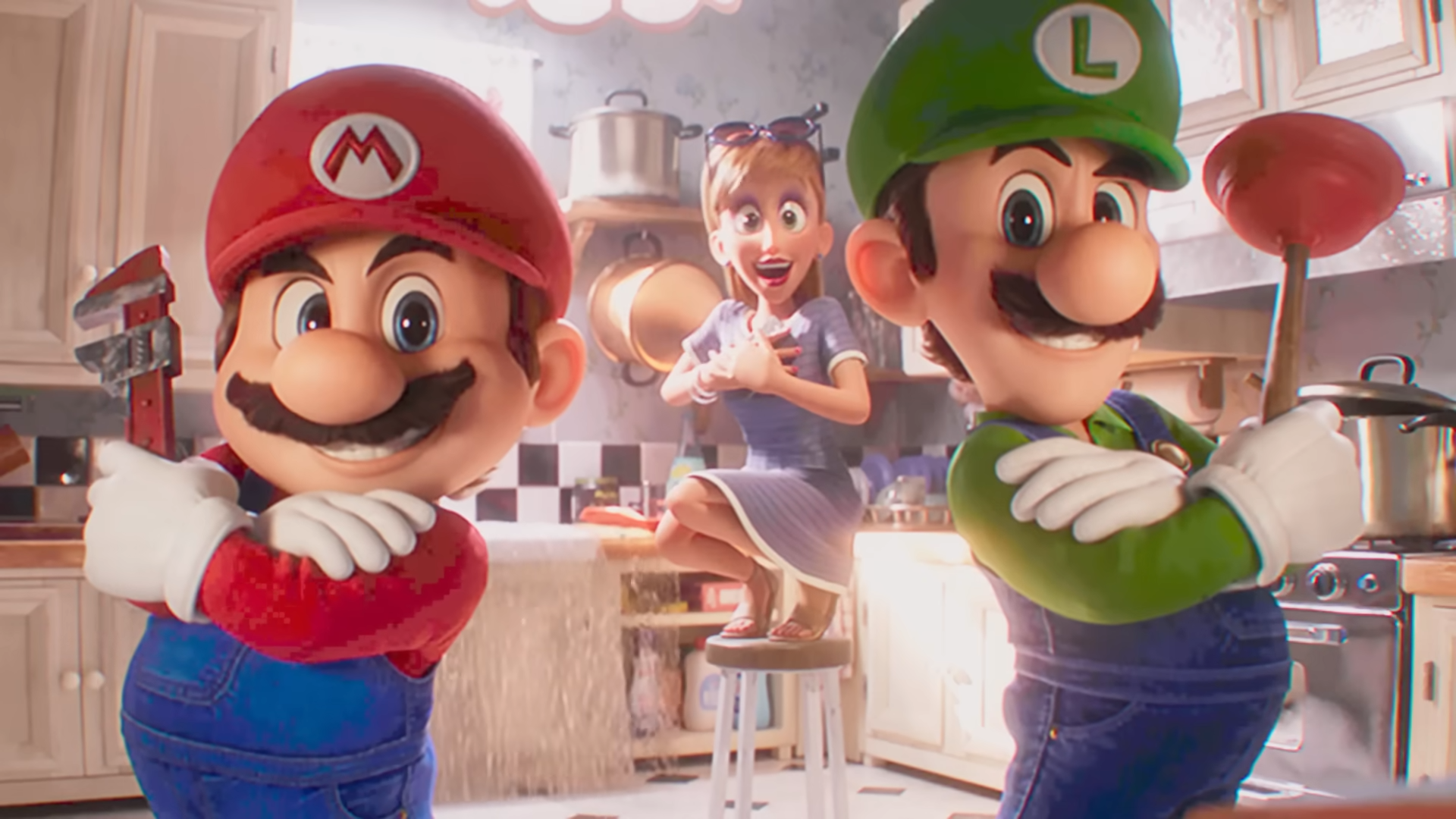 High Quality Super Mario Bros Plumbing Blank Meme Template