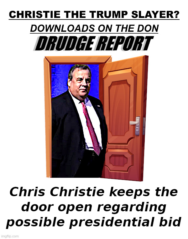 Chris Christie: Ready To Throw His Weight Around? | image tagged in president,chris christie,i don't think so | made w/ Imgflip meme maker