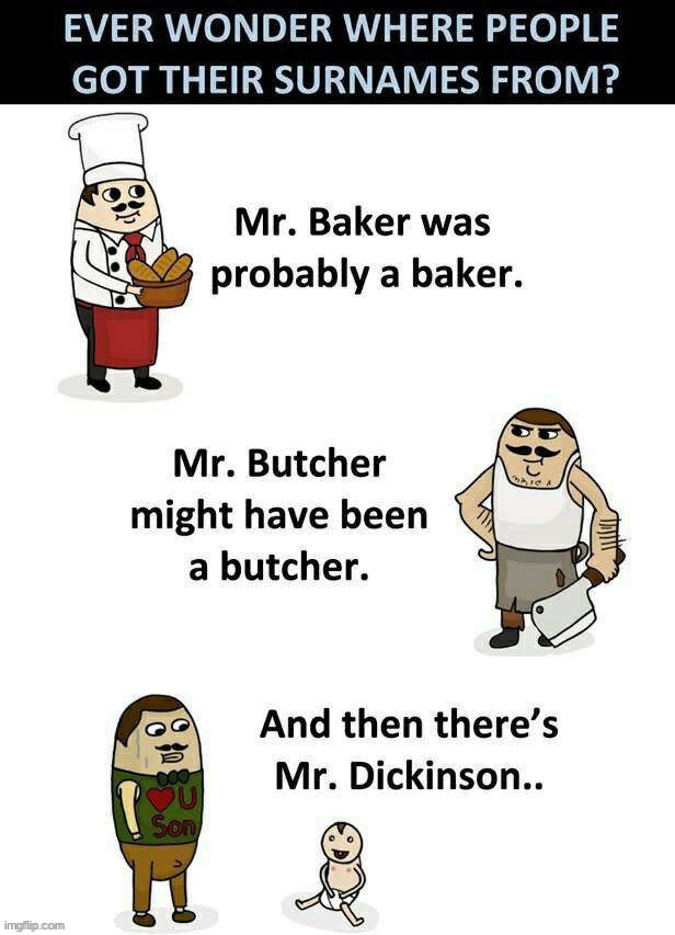 We don’t talk about Mr. Dickinson | image tagged in dark humor | made w/ Imgflip meme maker