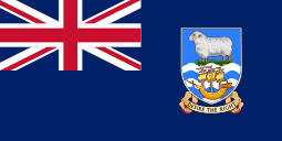 High Quality Falklands Flag Blank Meme Template