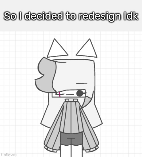 [What is your opinion about this redesign?] | So I decided to redesign Idk | image tagged in idk,stuff,s o u p,carck | made w/ Imgflip meme maker