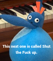 High Quality Great BigHoo with piano Blank Meme Template