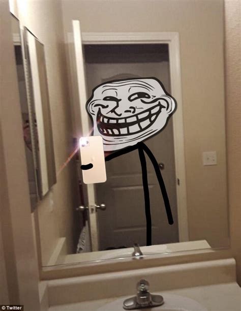 High Quality trollmirror Blank Meme Template