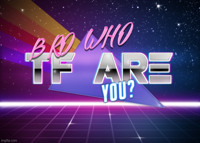 https://imgflip.com/memegenerator/450729281/90s-bro-who-tf-are-you | image tagged in 90 s bro who tf are you | made w/ Imgflip meme maker