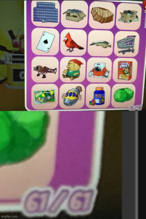 I JUST GOT ALL THE PRIZES IN SHOVELWARE’S BRAIN GAME! (read tags) | image tagged in the gray is there because,i tried to make a different,image but it fricked up,and i had to redo it,thank you for reading | made w/ Imgflip meme maker