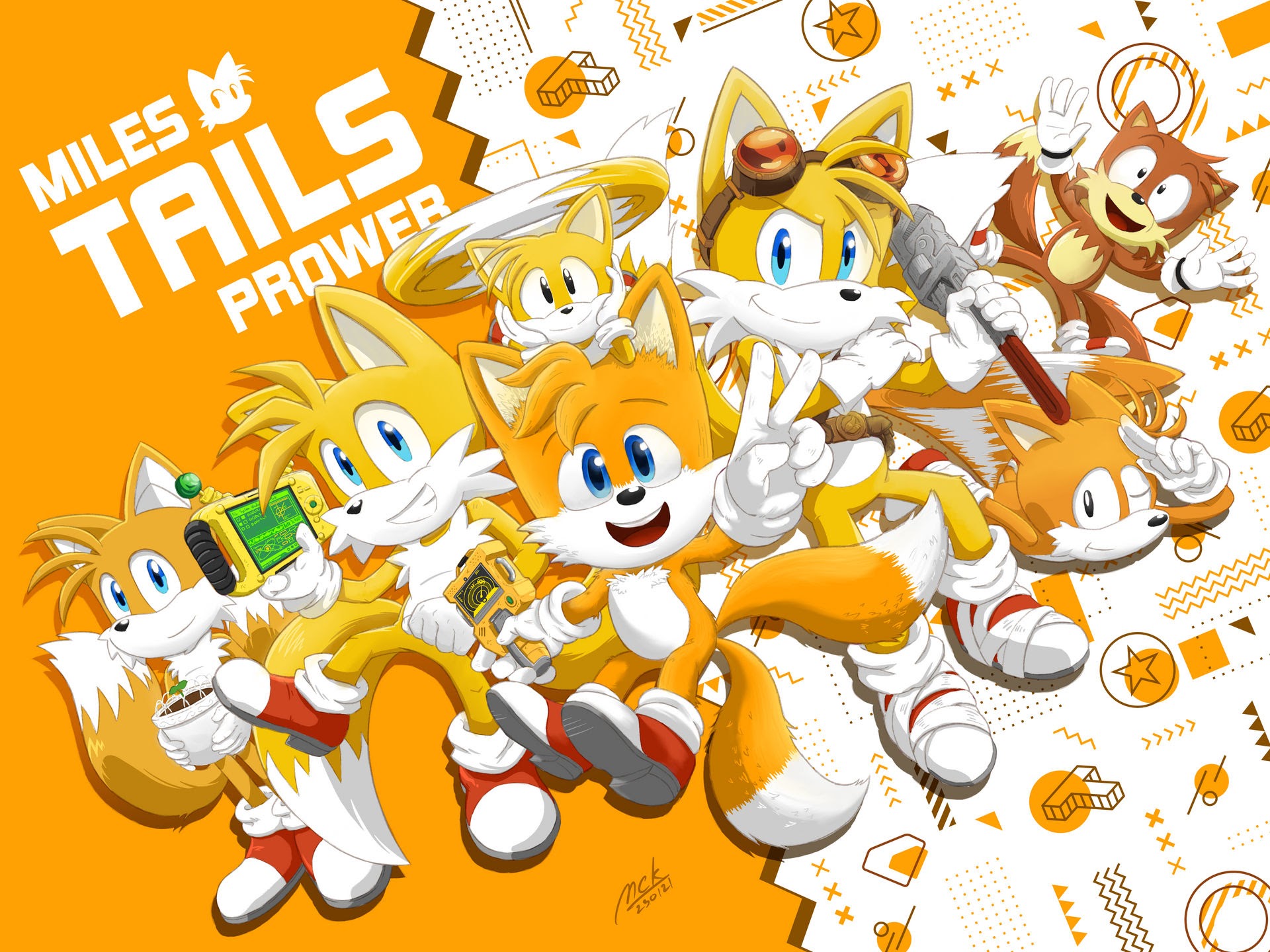 Miles "Tails" Prower Blank Meme Template