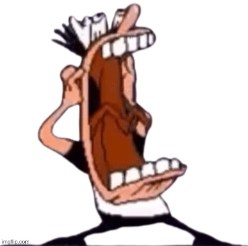 Peppino Spaghetti screaming to the thing above him | image tagged in peppino spaghetti screaming to the thing above him | made w/ Imgflip meme maker