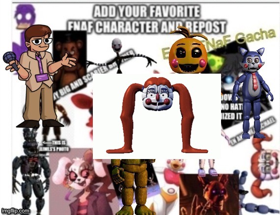 Fnaf 1 animatronics Meme Generator - Imgflip