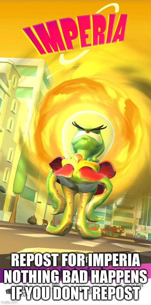 Imperia | REPOST FOR IMPERIA
NOTHING BAD HAPPENS IF YOU DON'T REPOST | image tagged in imperia | made w/ Imgflip meme maker