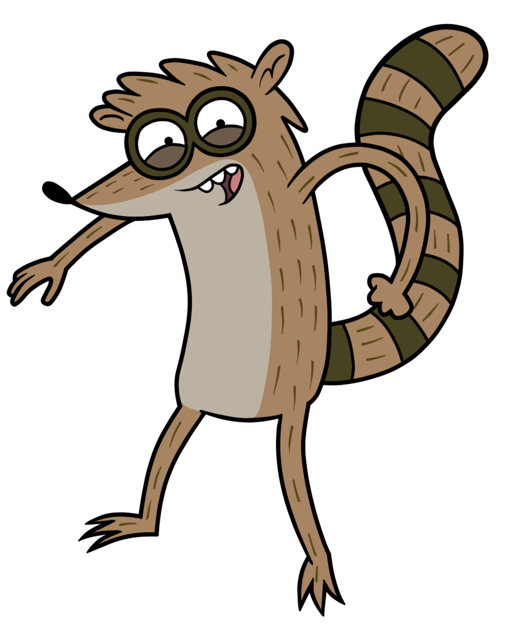 High Quality Rigby Blank Meme Template