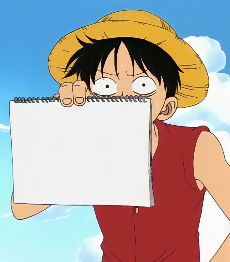 Luffy one piece Blank Meme Template