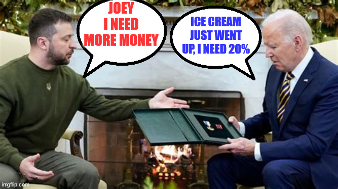 JOEY I NEED MORE MONEY ICE CREAM JUST WENT UP, I NEED 20% | made w/ Imgflip meme maker