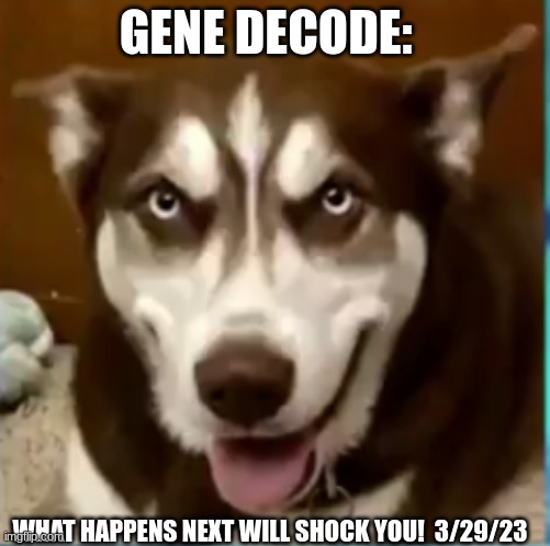Gene Decode: What Happens Next Will Shock You!  3/29/23 (Video) 