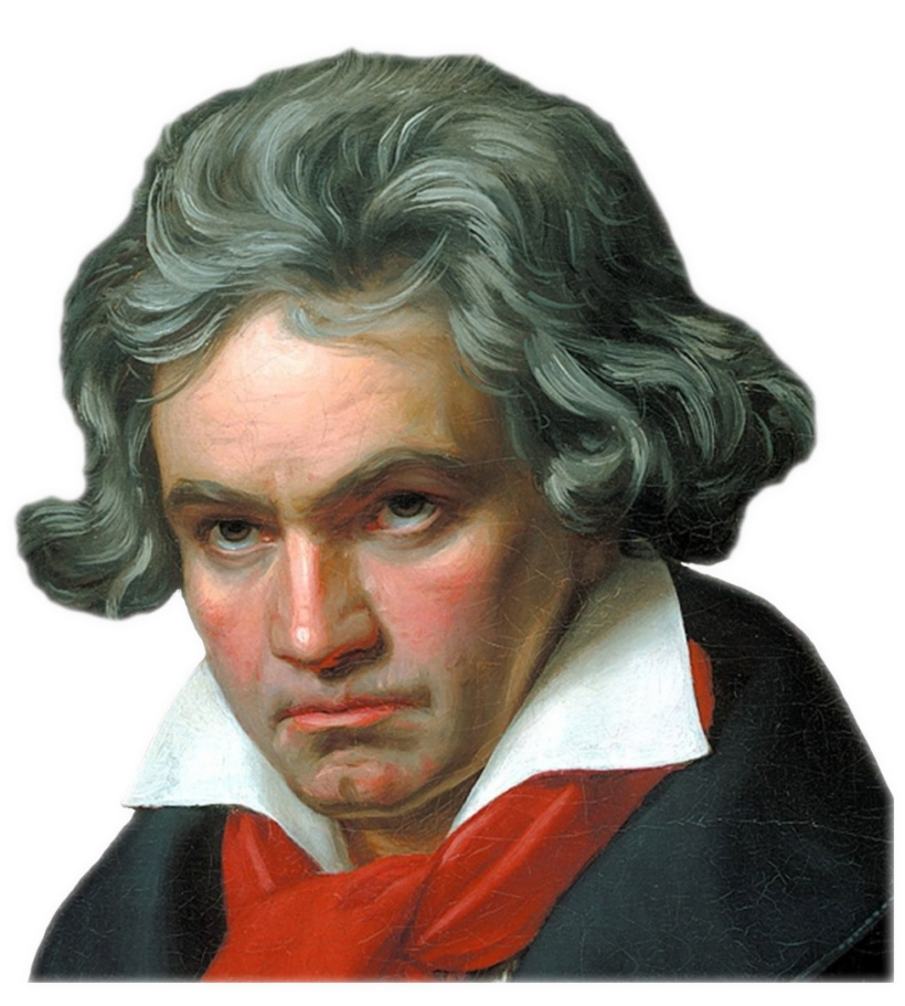 Angered Beethoven Blank Meme Template