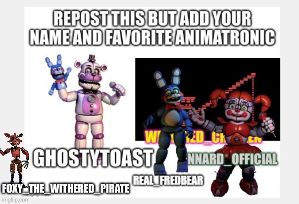 FOXY_THE_WITHERED_PIRATE | made w/ Imgflip meme maker