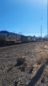 little dasher ( dash 8 ) | image tagged in gifs,locomotive | made w/ Imgflip images-to-gif maker