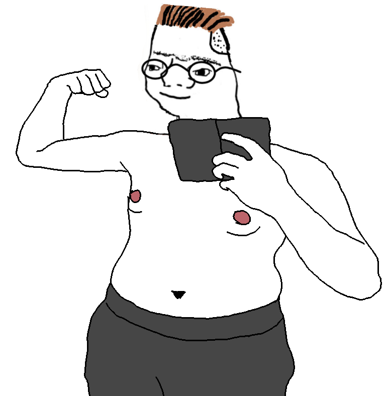 Zoomer Flex Blank Meme Template