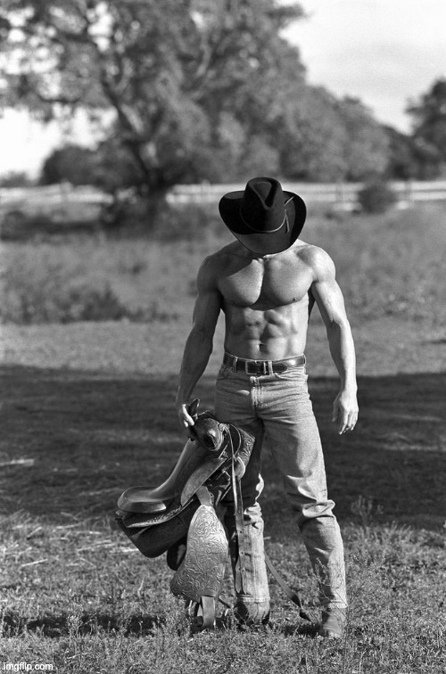 Sexy Cowboy | image tagged in sexy cowboy | made w/ Imgflip meme maker