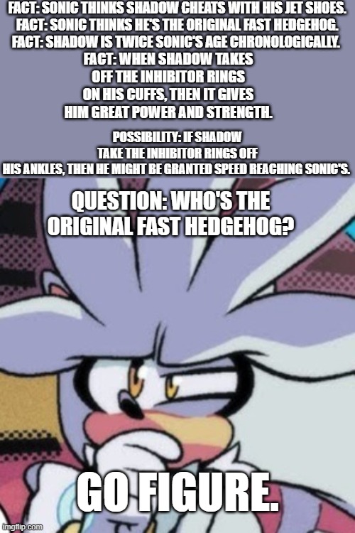 Here's the Sonic, Shadow, and Silver meme template I used for my meme.  Credit not necessary. Enjoy. : r/sonicmemes